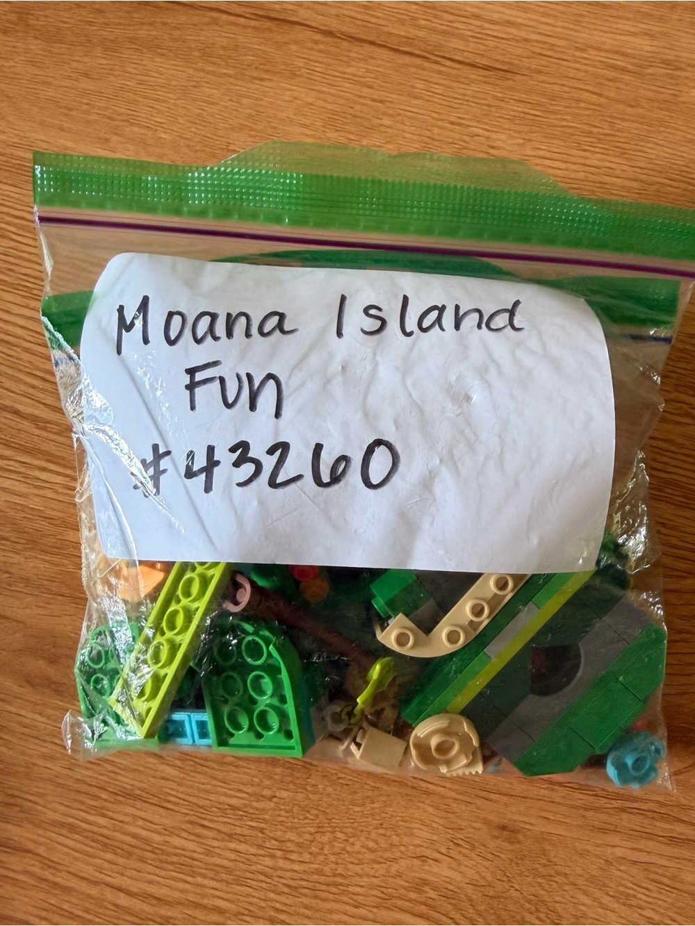 LEGO Disney Moana Island Fun set #43260 w/ mini figures